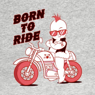 Born To Ride - Biker Baby T-Shirt